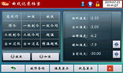 高低溫一體機(jī)曲線記錄檔案